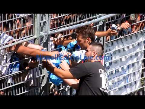 NCLIVE@DIMARO - Tifosi in fila per De Sanctis: "Morgan, non te ne andare!"