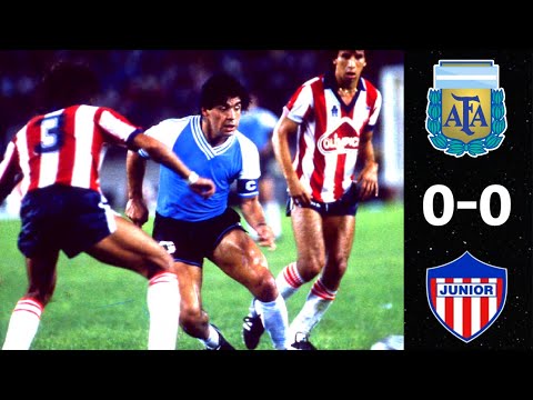 🔴Junior 0-0 Argentina🔵┃1986 🔴🦈⚪