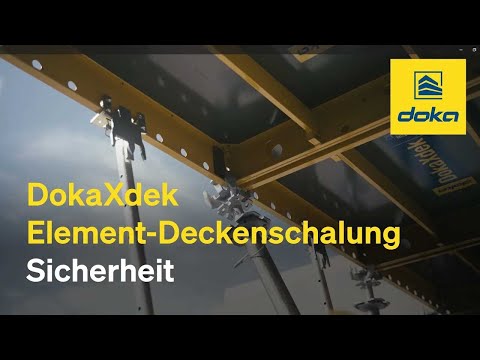 DokaXdek Element-Deckenschalung | Sicherheit [DE]