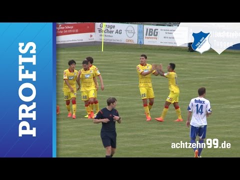 Test mit Bergluft - TSG gegen den FC Tuggen