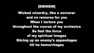 EMINƎM ft Thyme - Open Mic (lyrics)