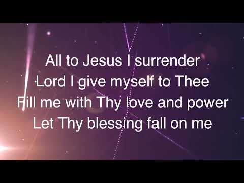 I Surrender All