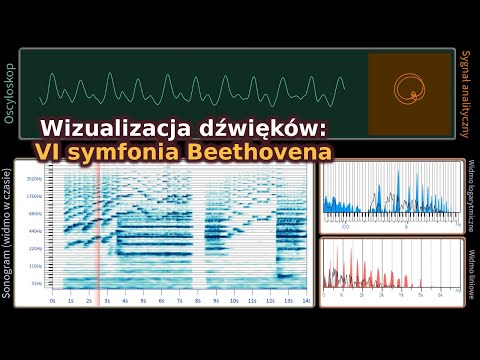 Wizualizacja dźwięków: Ludwig van Beethoven - VI symfonia