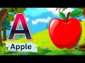 A For Apple B For Ball Alphabets Learn To Read Alphabet ABCD For Kids Learning Abc Learning