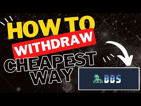How to WITHDRAW from BBS.MARKET (Cheapest Way) !!! + EOS RAM