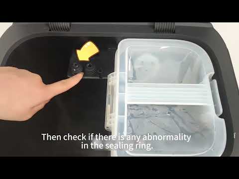 How to check abnormal water level in the cleaning tray#vacumcleaner #home #clean #robot#shorts
