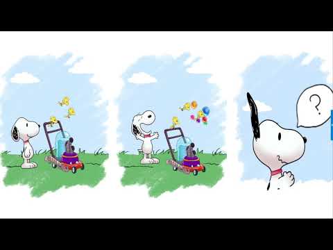 BUBBLE SHOOTER SNOOPY POP BUBBLE POP GAME ( Level 1 ) Android Gameplay
