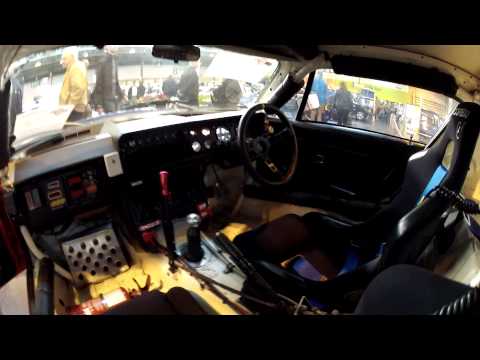 TR7 V8 Rally Car Interior