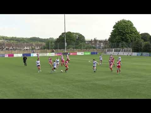 SCWGFL U16 Girls Challenge Cup final May 2025 - Eastbourne Borough v Worthing United Youth 1st half