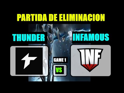 THUNDER AWAKEN VS INFAMOUS GAME 1 GAME 1 [ES] DPC SA 2021/22 Tour 1 FINAL REGIONAL
