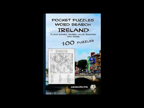 Book: Pocket Puzzles - Word Search Ireland: Place names, Rivers, Hills, Regions and more.