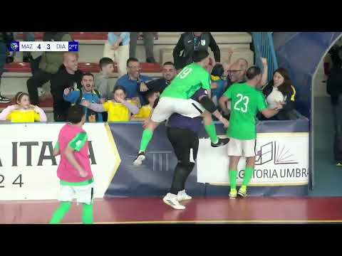 Coppa Italia Serie B - Final Eight: Futsal Mazara - Diaz Bisceglie, highlights
