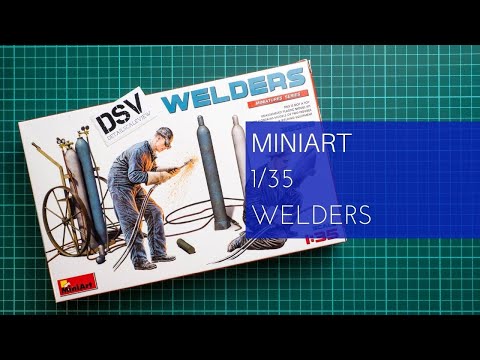 Сборная модель: Сварщики (Miniart 38039) 1:35