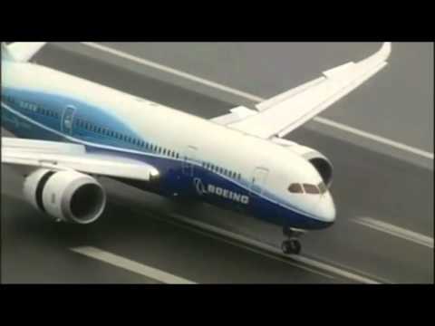 Boeing 787 Takeoff And Perfect Landing
