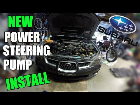 Subaru Power Steering Pump Swap - FULL TUTORIAL