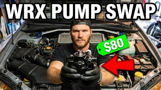 Subaru Power Steering Pump Swap - FULL TUTORIAL