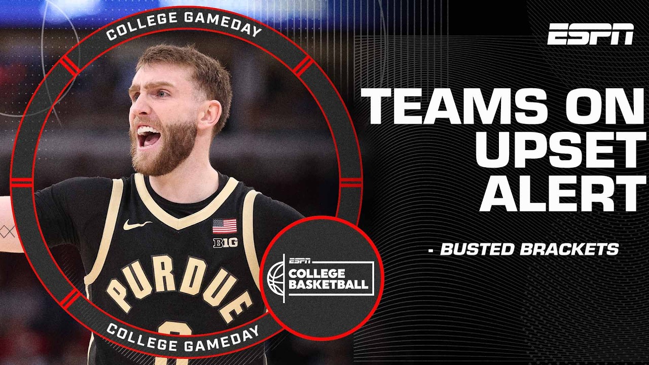 Tournament Teams on Upset Alert?! 👀 | Busted Brackets 🏀
