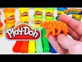 Learn Colors And Animal Names With Fun Play Doh Cookie Cutters