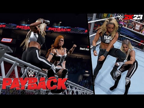 Becky Lynch vs Trish Stratus Payback 2023 Highlights | WWE 2K23 SIMULATION