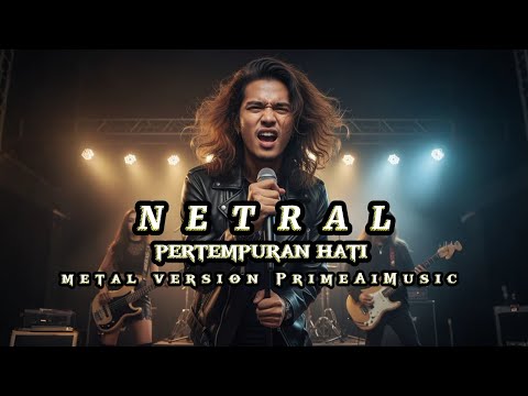 NETRAL - PERTEMPURAN HATI | Modern Metal Cover by PrimeAiMusic