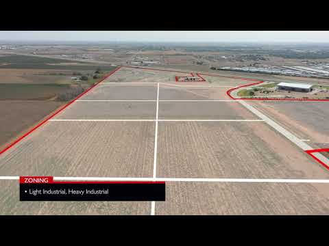 Plainview-Hale County Business Park, Xcel Energy Certified Site (Drone Video)