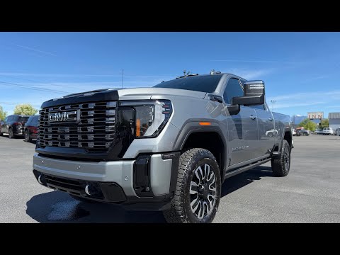 2026 GMC Sierra 3500HD 4WD Crew Cab Long Box Denali Ultimate in Silver for sale at North Star Chevrolet Buick GMC in Cranbrook, BC