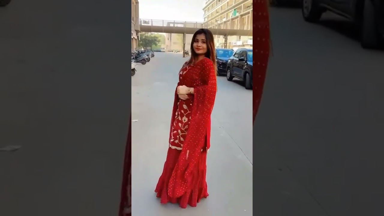 Deep Crimson Red Sharara Suit Set for Sangeet & Weddings | Buy Online at Rs 2740