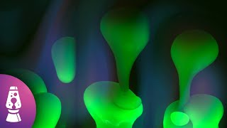 LoFi Luminance: Green Lava Lamp Visuals for 1 Hour