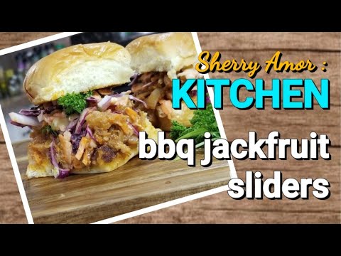 How to make BBQ jackfruit sliders ( Ep.13) #sherryamorkitchen
