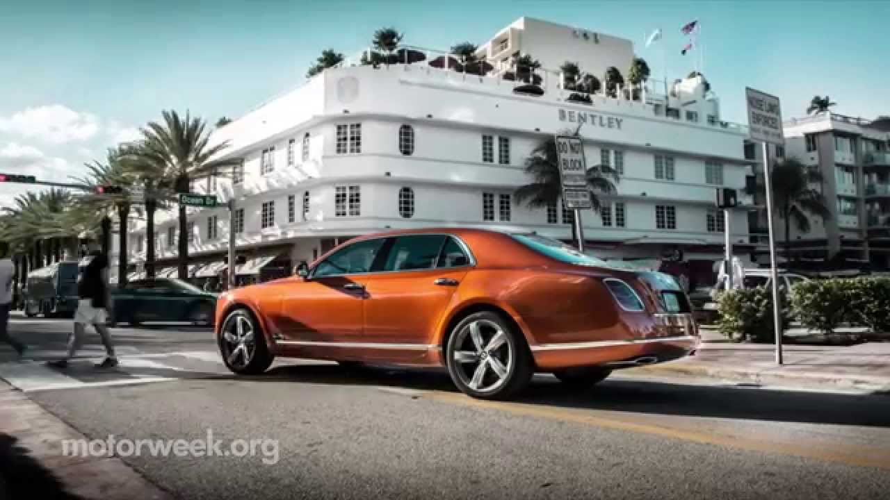 MotorWeek | First Look: 2016 Bentley Mulsanne Speed