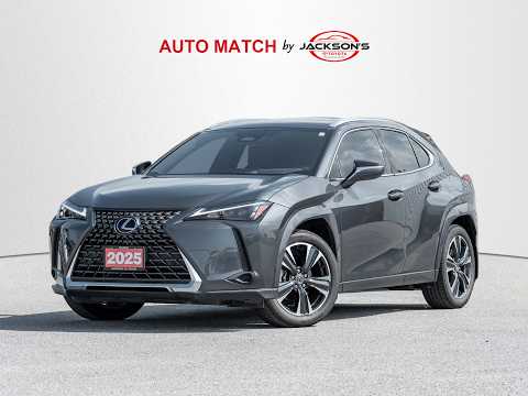 2025 Lexus UX CVT in Gray for sale at Jackson's Toyota in Barrie, ON