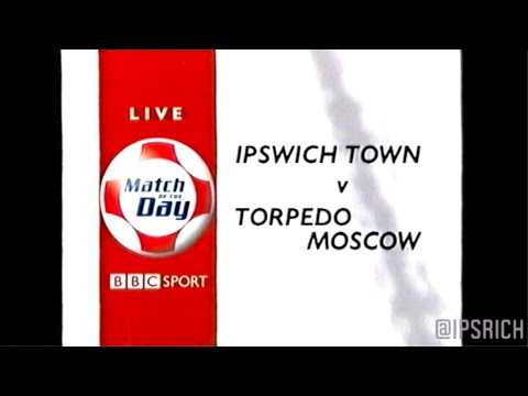 Ipswich Town 1-1 Torpedo Moscow (20/09/2001) - Full Live Coverage