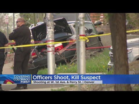 Male Suspect Dies After Chase, Crash, Shooting With Denver Police