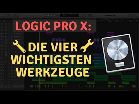 Logic Pro X Tutorial (German) || The 4 MOST IMPORTANT Tools (Show Logic Pro X Tools)
