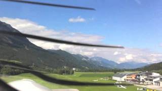 preview picture of video 'Flight in Austrian Alps - Dachstein Region'