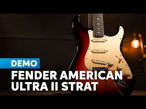 New for 2024 Fender American Ultra II Stratocaster Ultraburst Finish with Ebony Fingerboard, In Stock, Pro Setup & Ships FAST !! image 23
