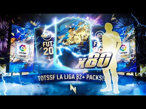 80 x LA LIGA TWO 82+ PLAYERS PACKS!!! - FIFA 20 Ultimate Team