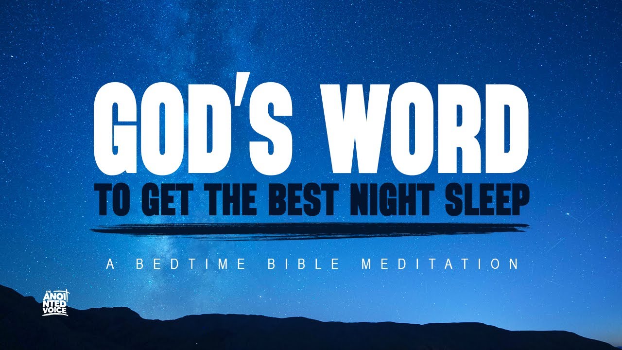 God's Word | Bible Verses for a Better Night's Sleep