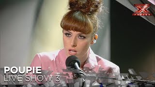 Poupie canta 'Me niego' en español | Live 3 | Factor X 2018