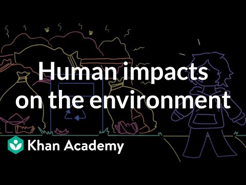 Human impacts on the environment | Middle school Earth and space science | Khan Academy