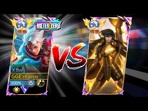 Xborg Vs Chou | METRO ZERO Skin | EXP Lane Mobile Legends Full High Level Gameplay