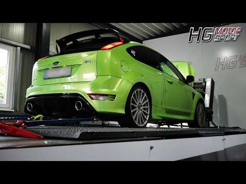 FORD FOCUS MK2 RS with EGO-X valved exhaust system and BULL-X Downpipe  by HG-Motorsport