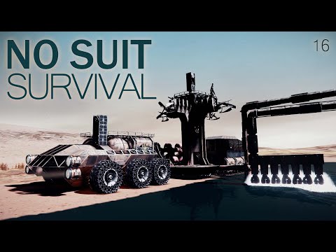 No Suit Survival: Ep. 16 Ice - Space Engineers