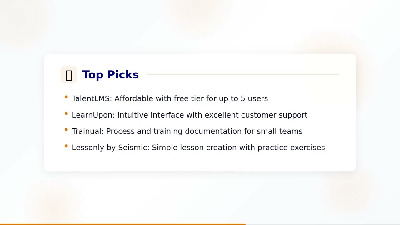 Best LMS for Small Business