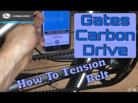 Gates Carbon Drive - How to Adjust Belt Tension + Review