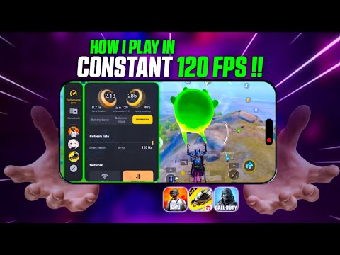 Unlock 120 FPS in All Games 🔥 Bgmi 4.0 Update,Pubg,Freefire,Codm....