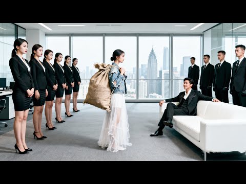 40-year-single billionaire CEO falls instantly for poor girl arriving to her interview with a sack!