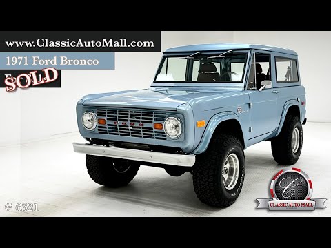 1971 Ford Bronco (CC-1841831) for sale in Morgantown, Pennsylvania