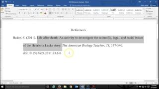 How to Cite an Article in APA Style Format Quick Demo