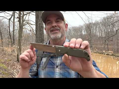 Scandi folding knife? Testing the Cold Steel Finn Wolf